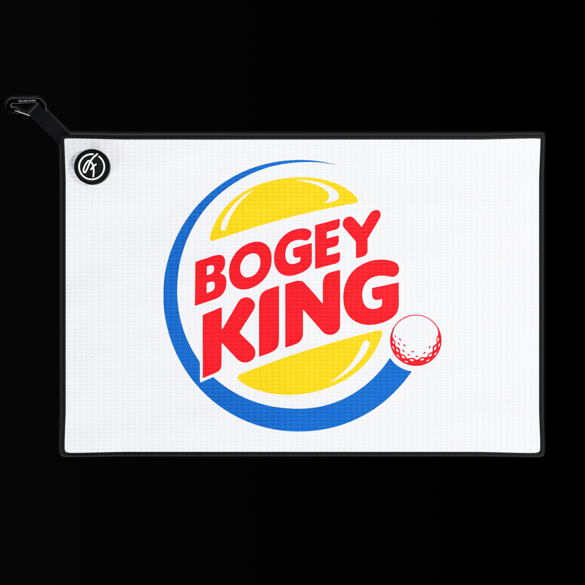 BOGEY KING MAGNETIC GOLF TOWEL