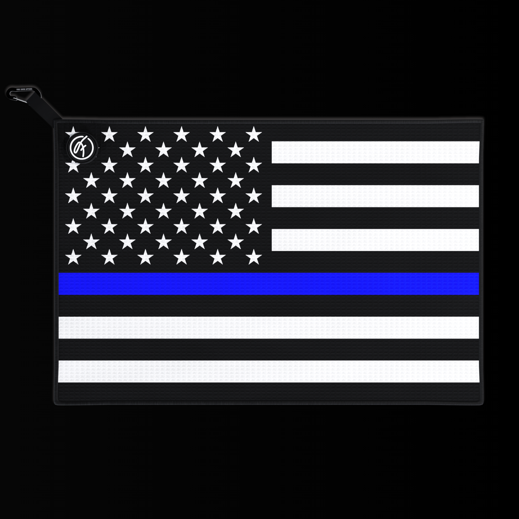 FLAG MAGNETIC GOLF TOWELS