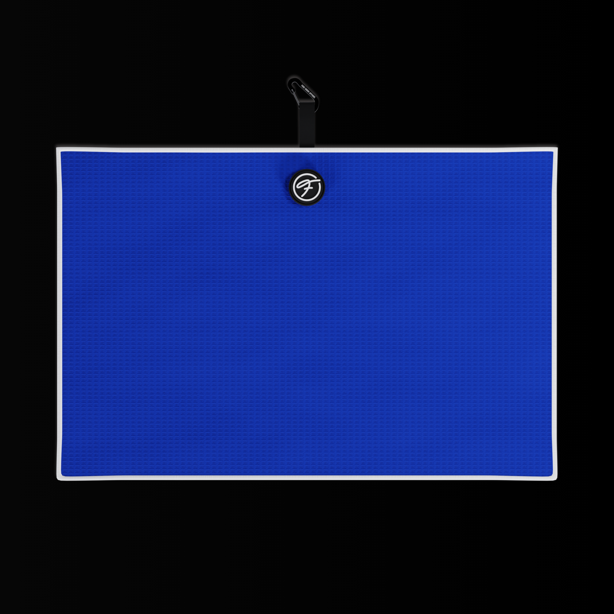 Blue Magnetic Golf Towel