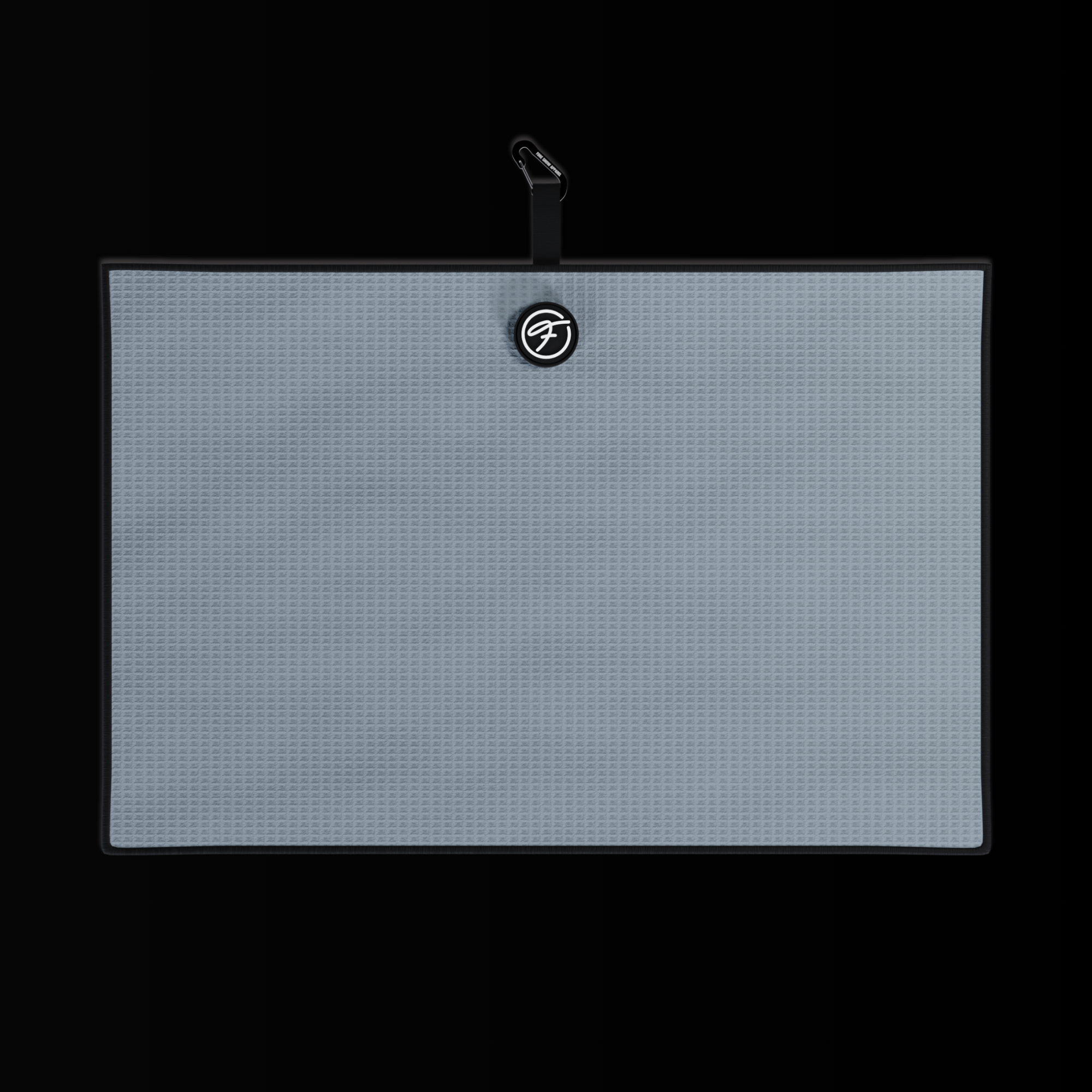 GREY MAGNETIC GOLF TOWEL