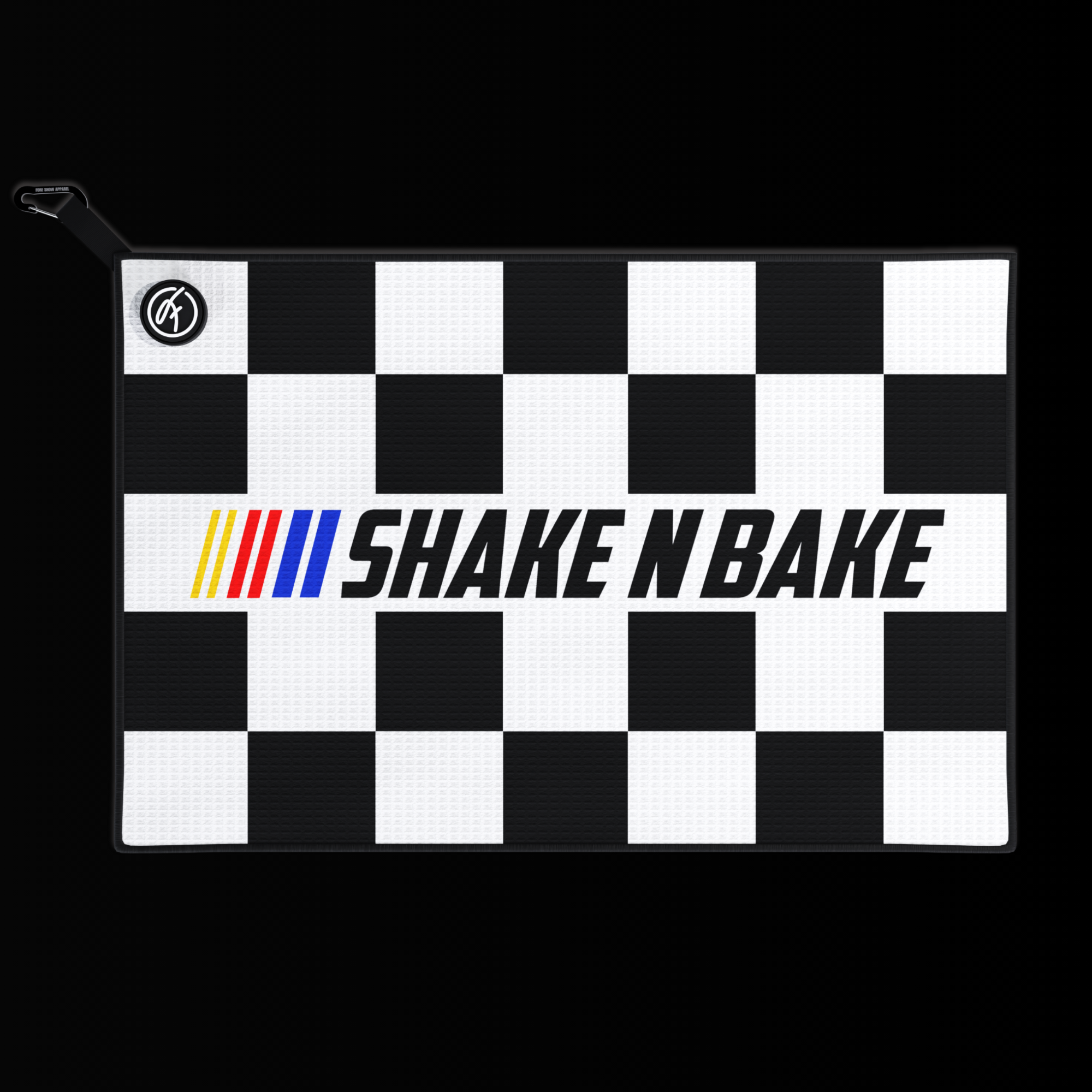 SHAKE N BAKE MAGNETIC GOLF TOWEL