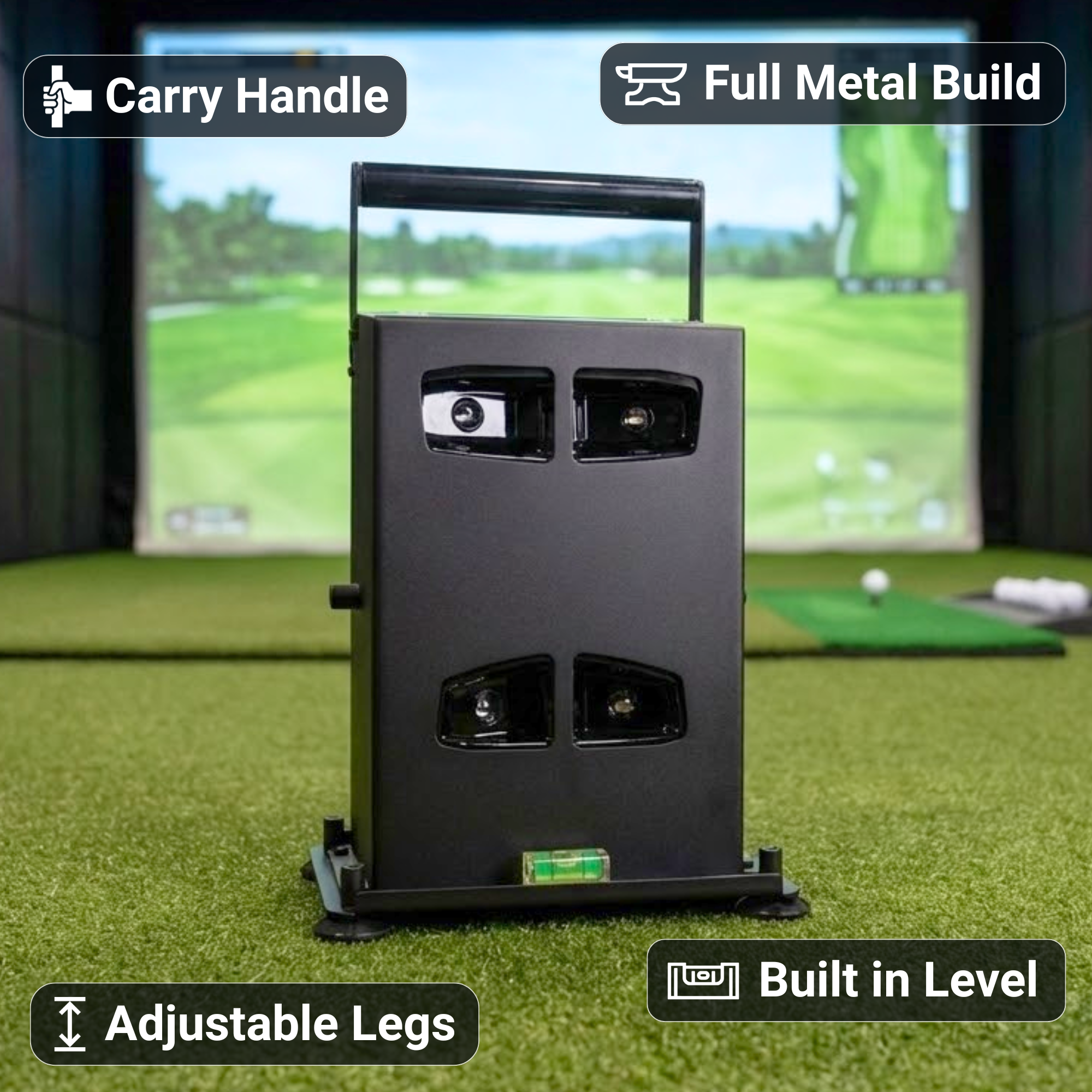 GCQuad Launch Monitor Protective Case