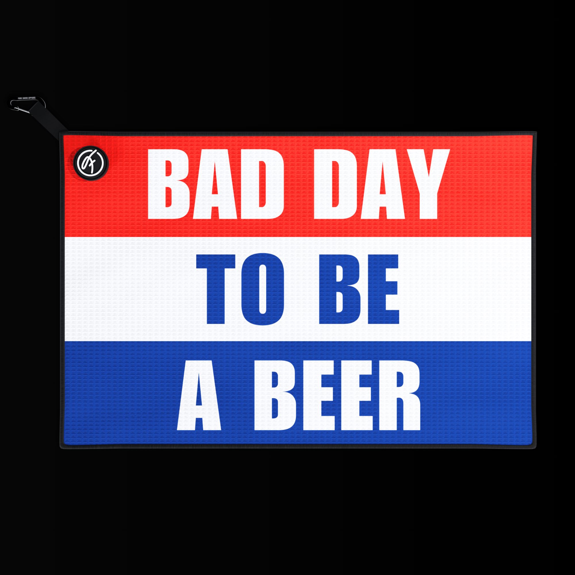 Bad Day Magnetic Golf Towel