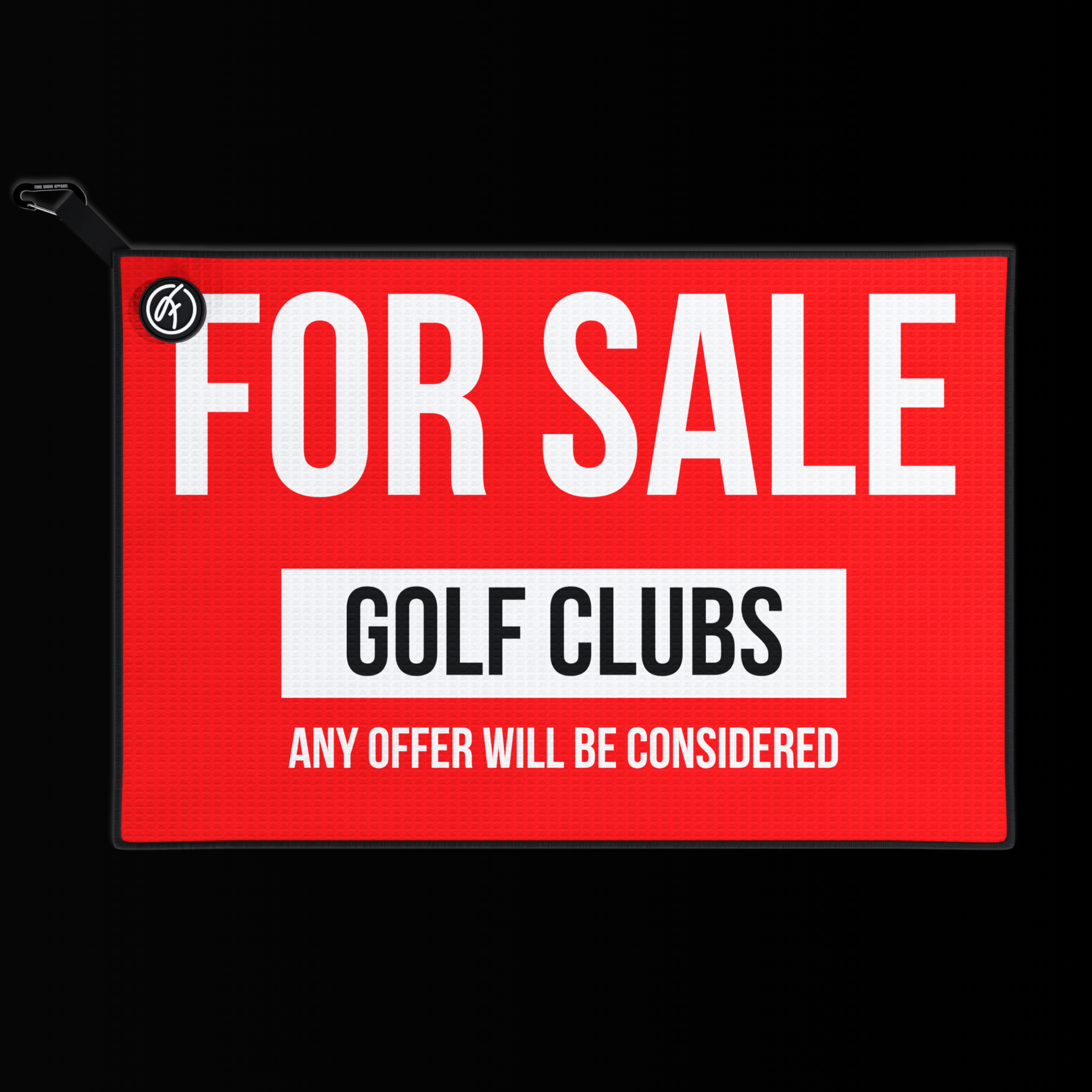 For Sale Magnetic Golf Towel