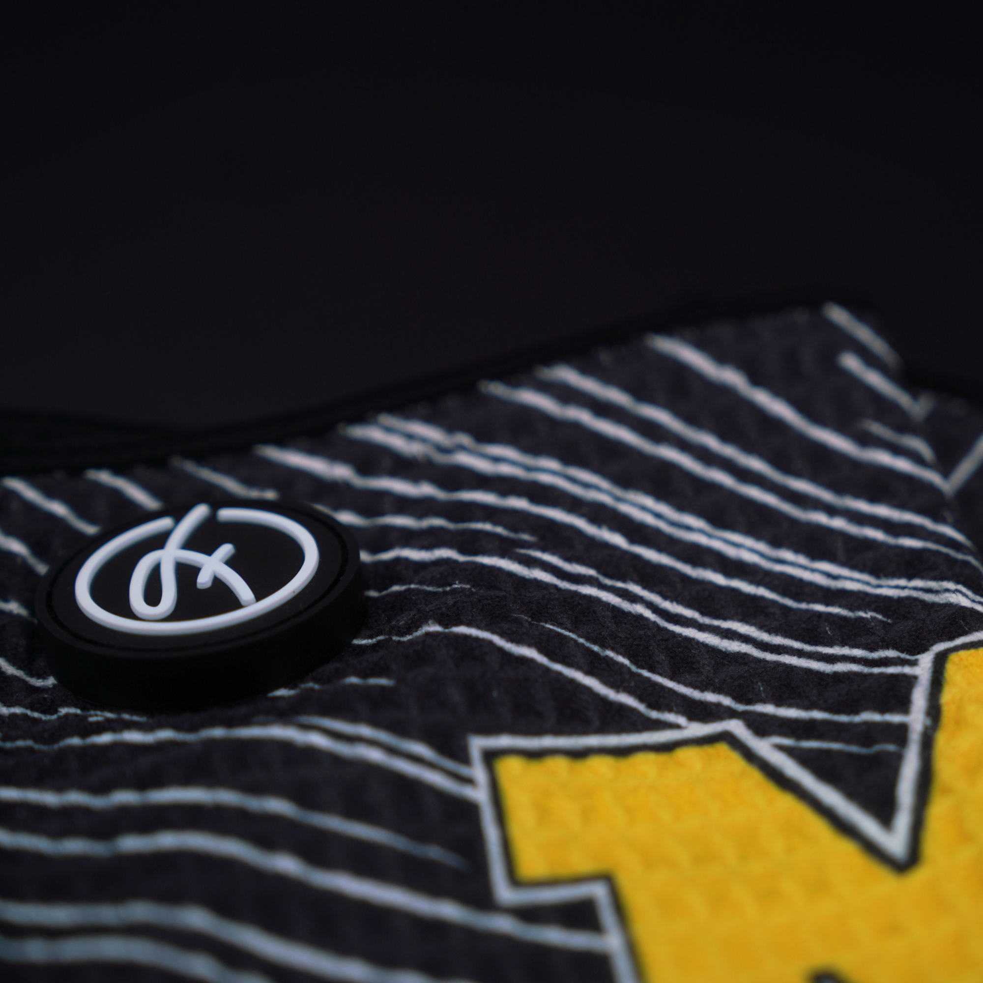 MAY THE COURSE MAGNETIC GOLF TOWEL