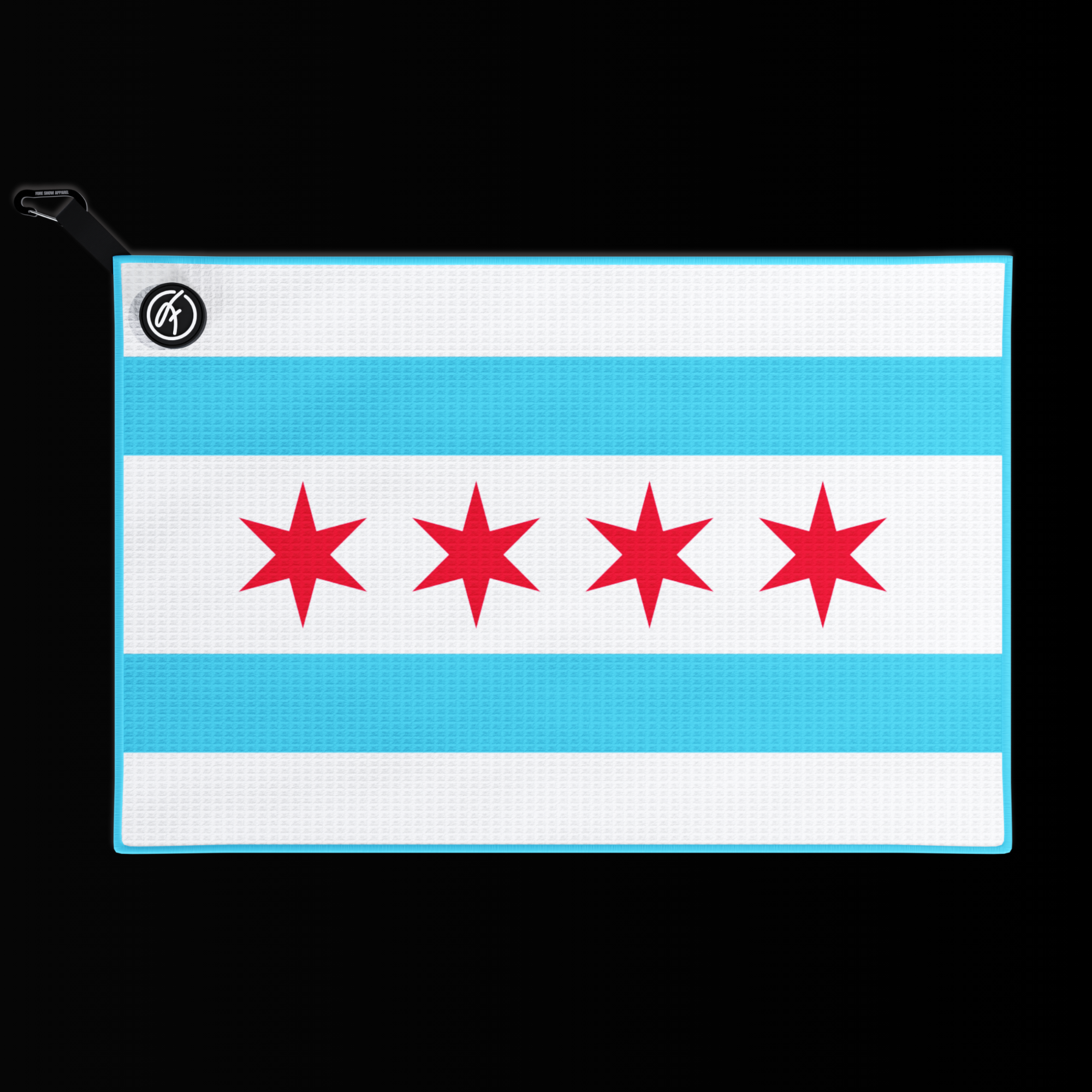 Chicago Magnetic Golf Towel