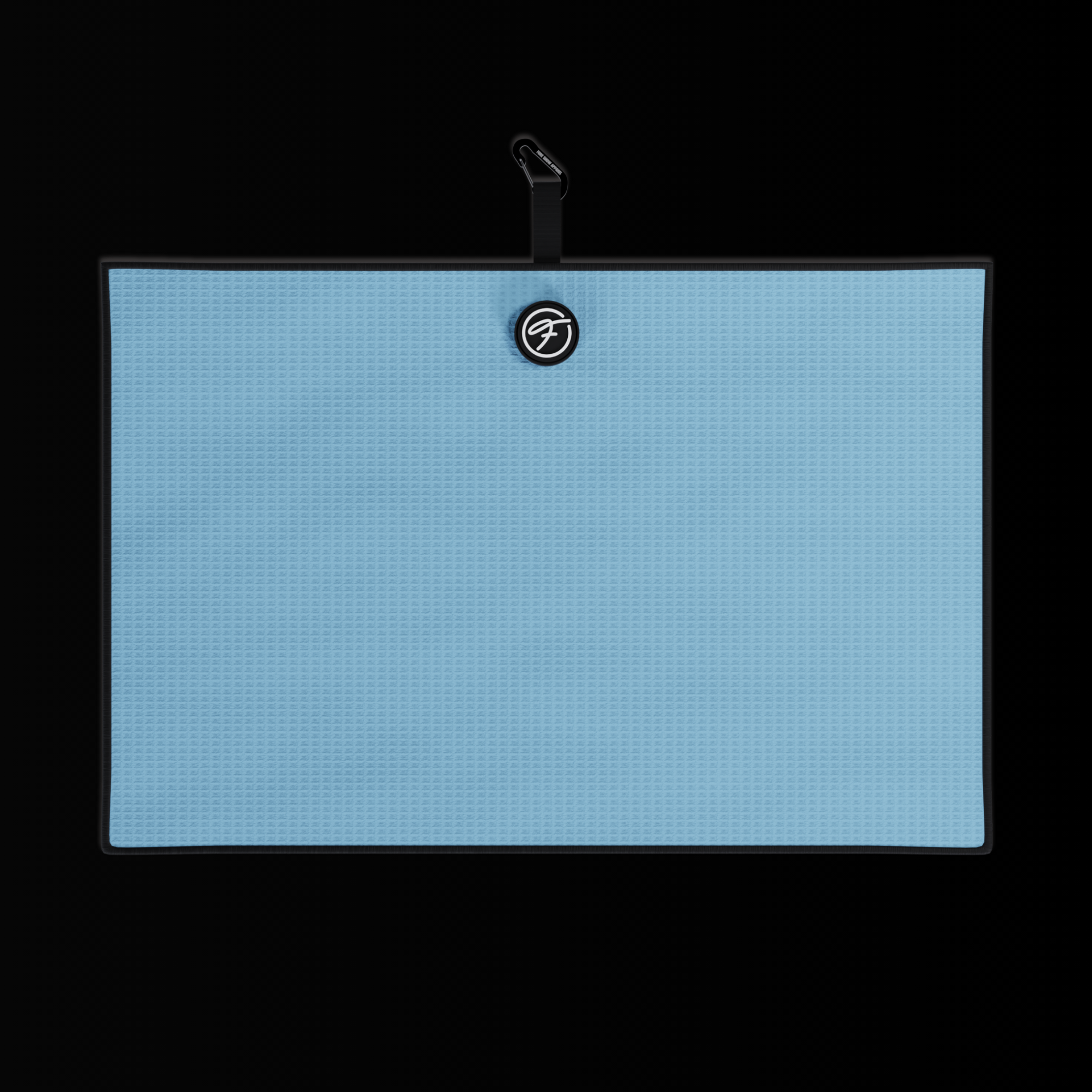 Baby Blue Magnetic Golf Towel