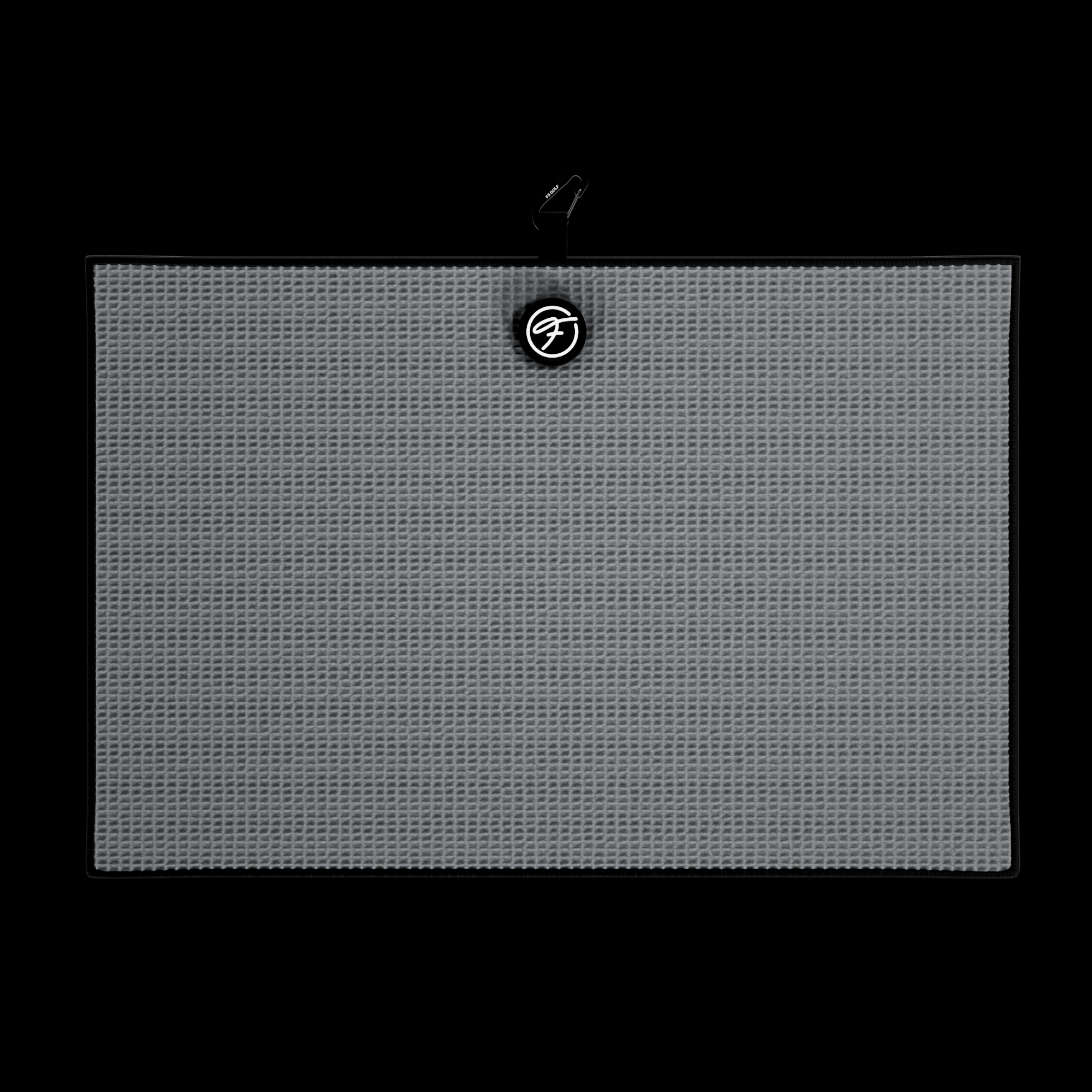 GREY MAGNETIC GOLF TOWEL