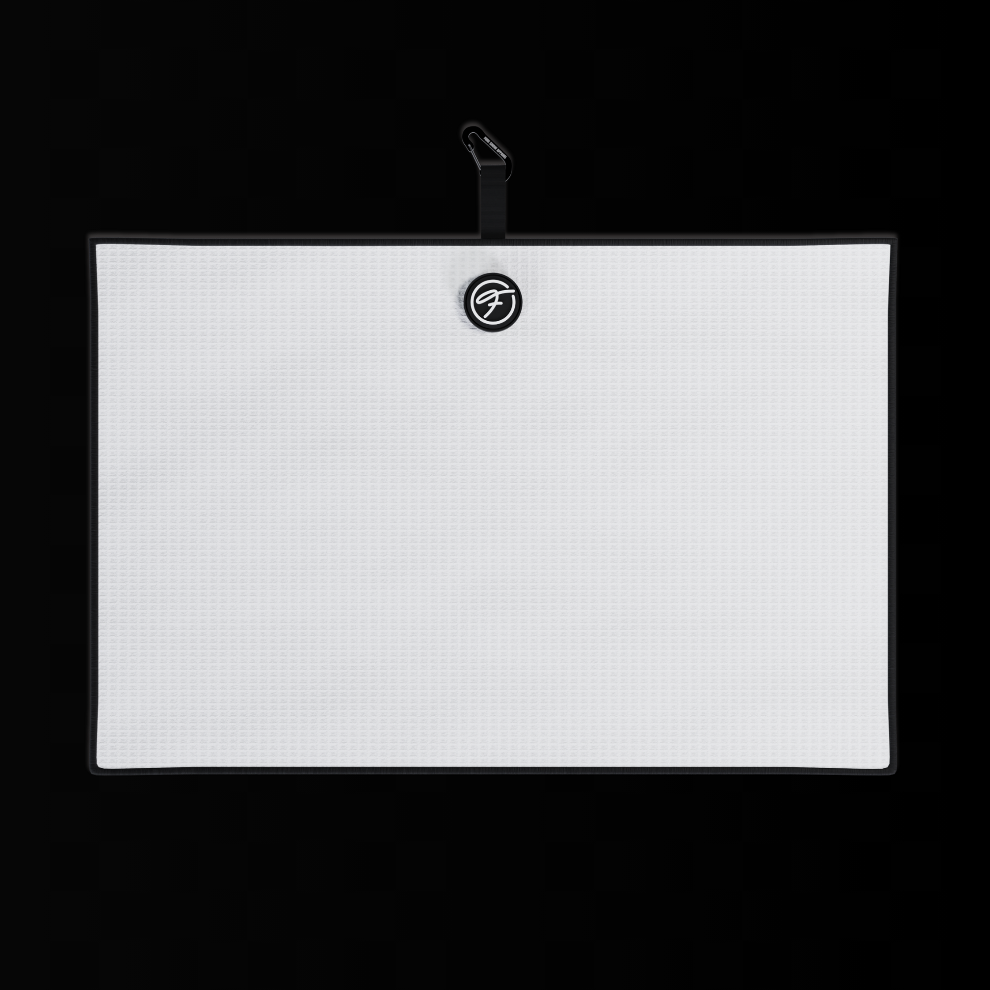 White Magnetic Golf Towel