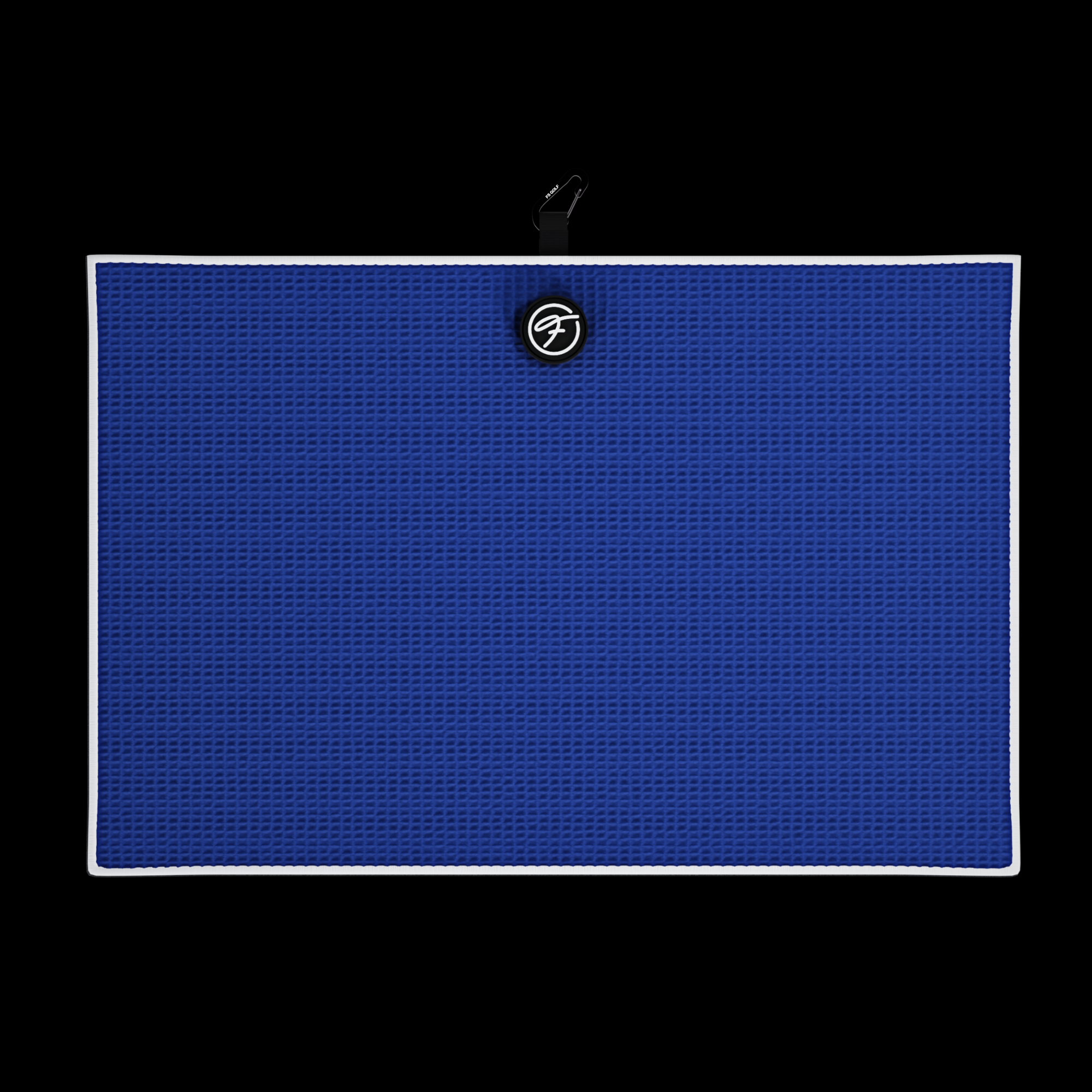 BLUE MAGNETIC GOLF TOWEL