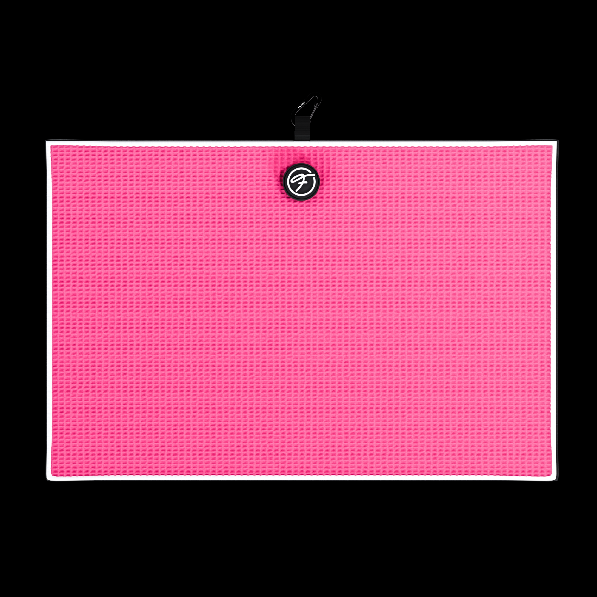 PINK MAGNETIC GOLF TOWEL