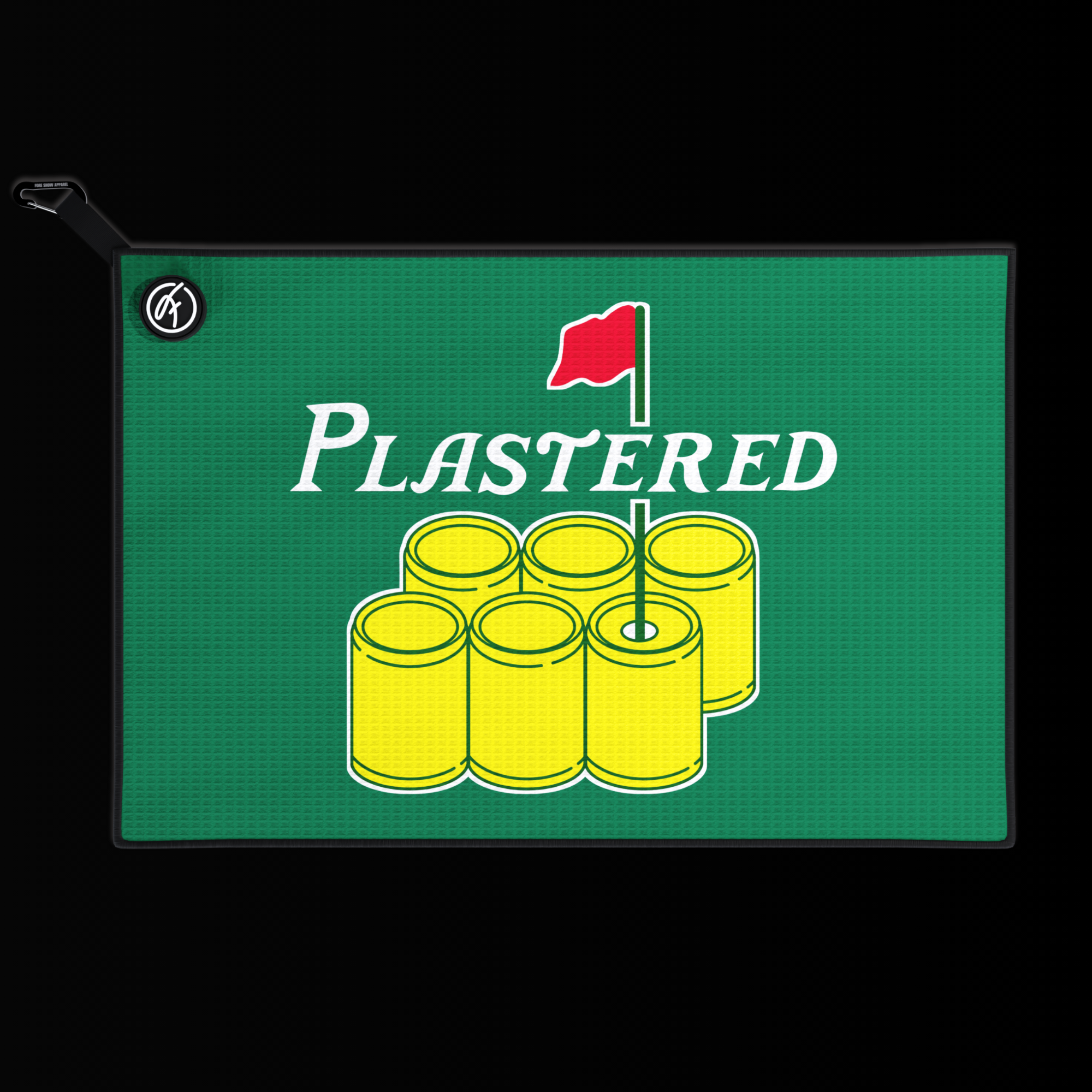 Plastered Magnetic Golf Towel