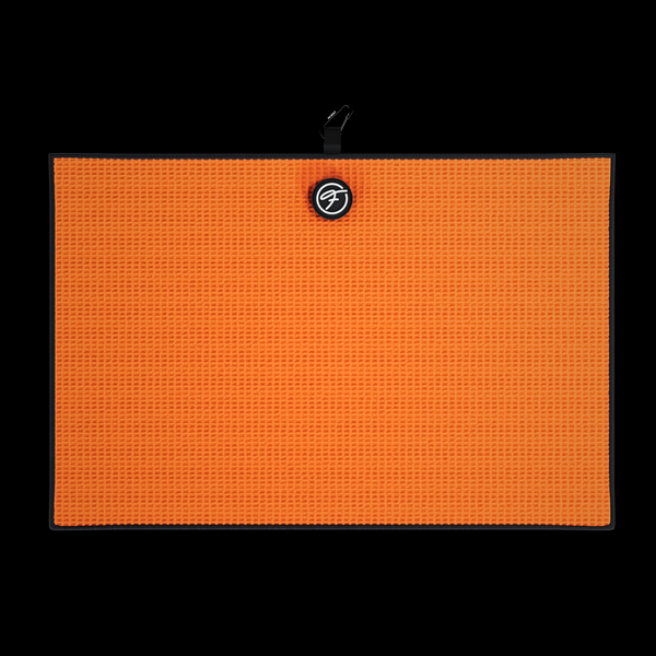 Magnetic Golf Towel Microfiber | ORANGE | Fore Show Apparel – Fore