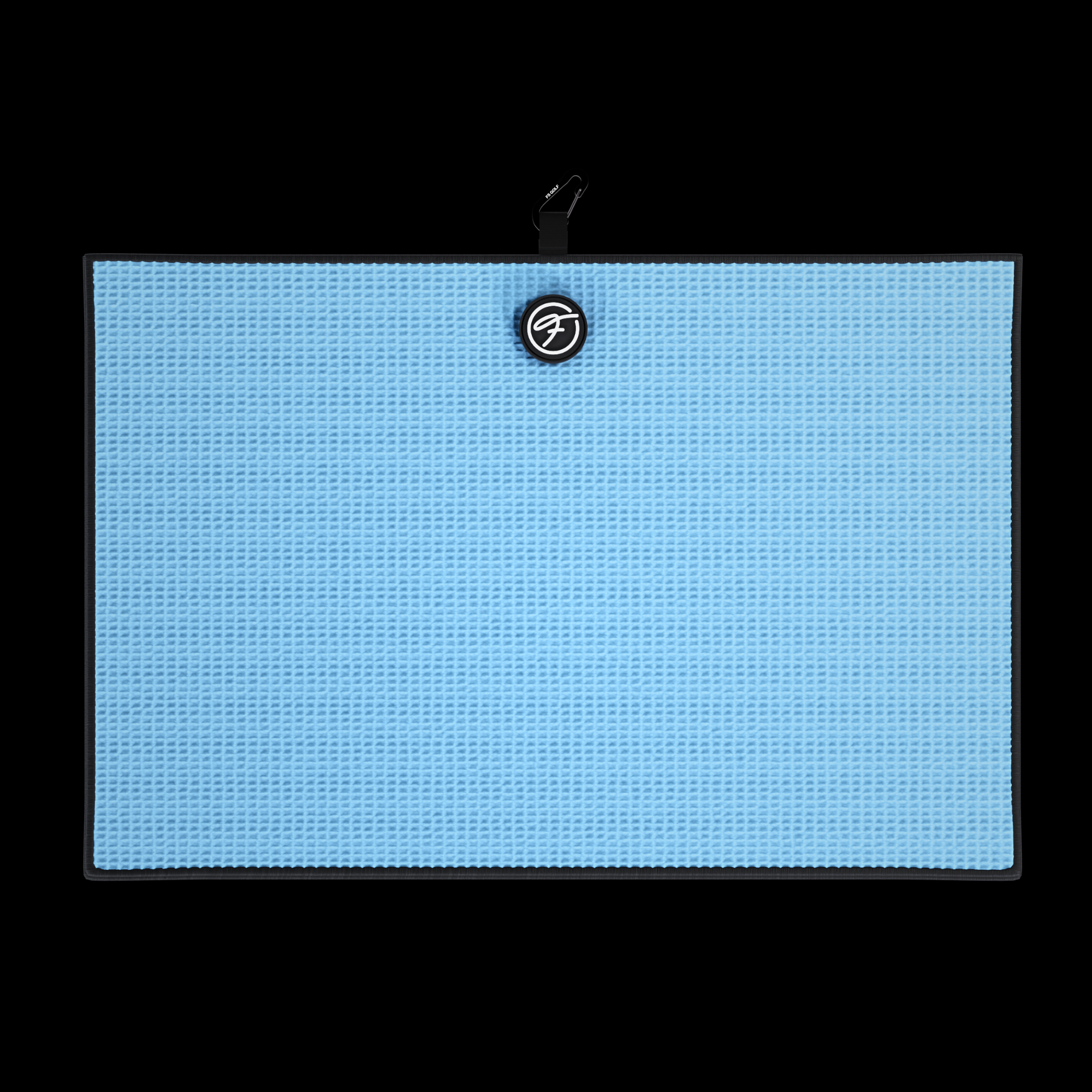 BABY BLUE MAGNETIC GOLF TOWEL