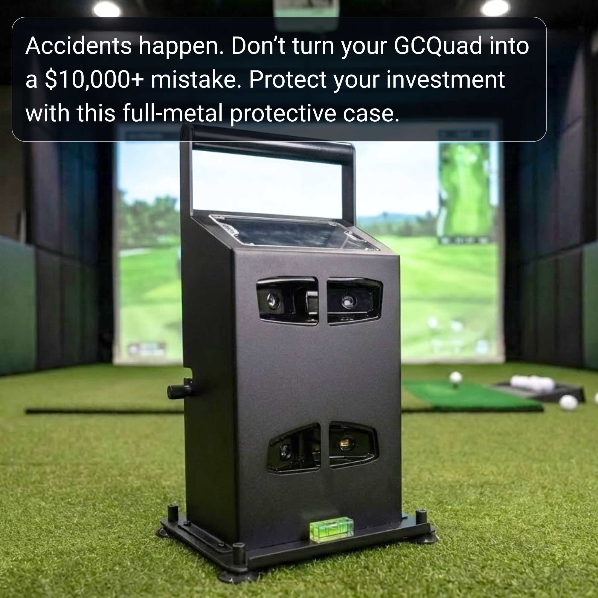 GCQuad Launch Monitor Protective Case