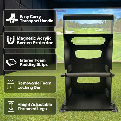 GCQuad Launch Monitor Protective Case