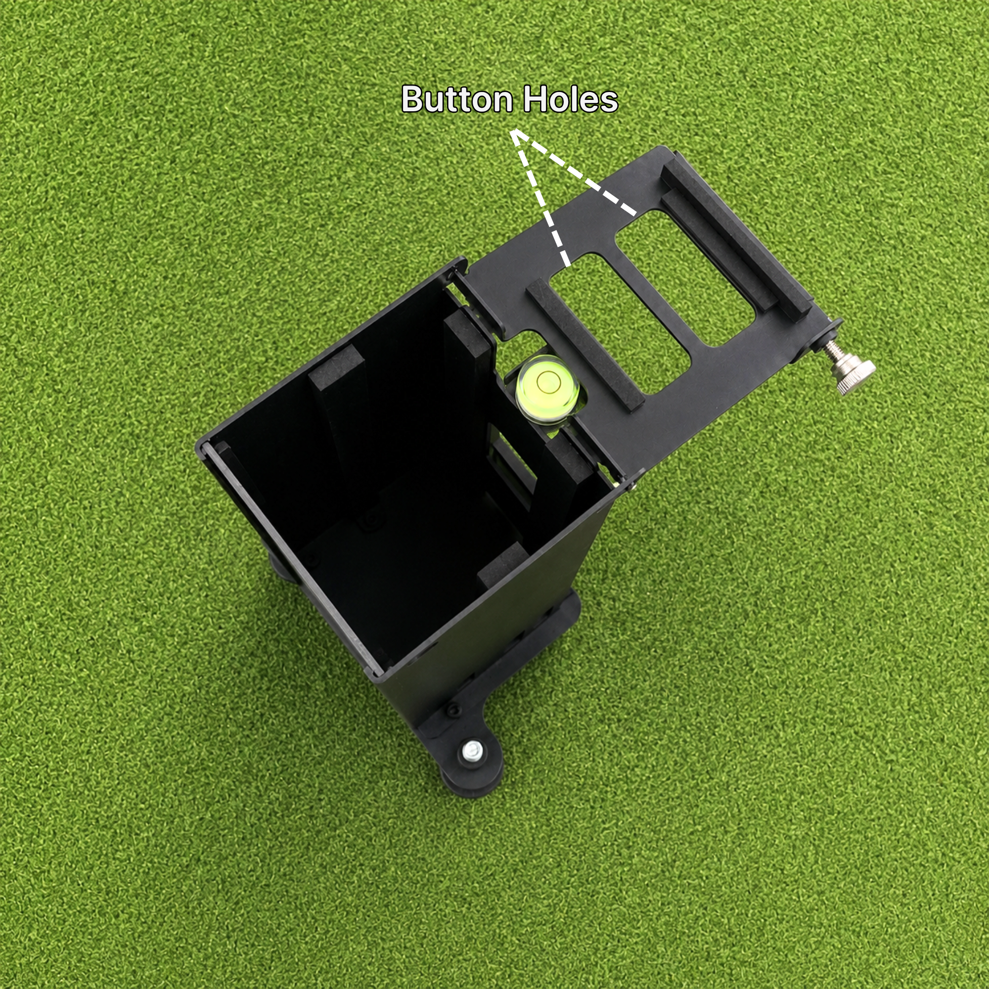 Square Golf Launch Monitor Metal Case