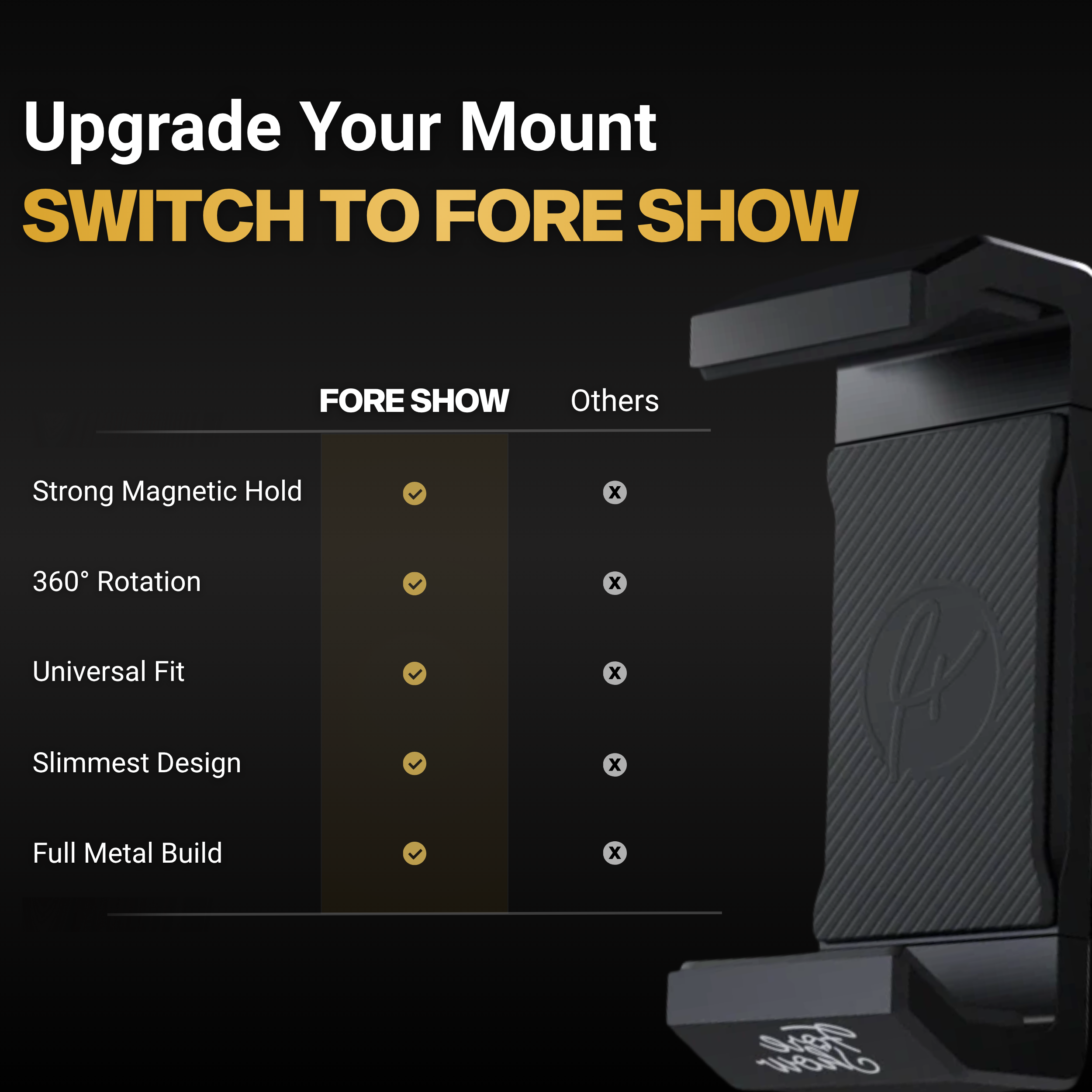 MAGNETIC PHONE CADDY