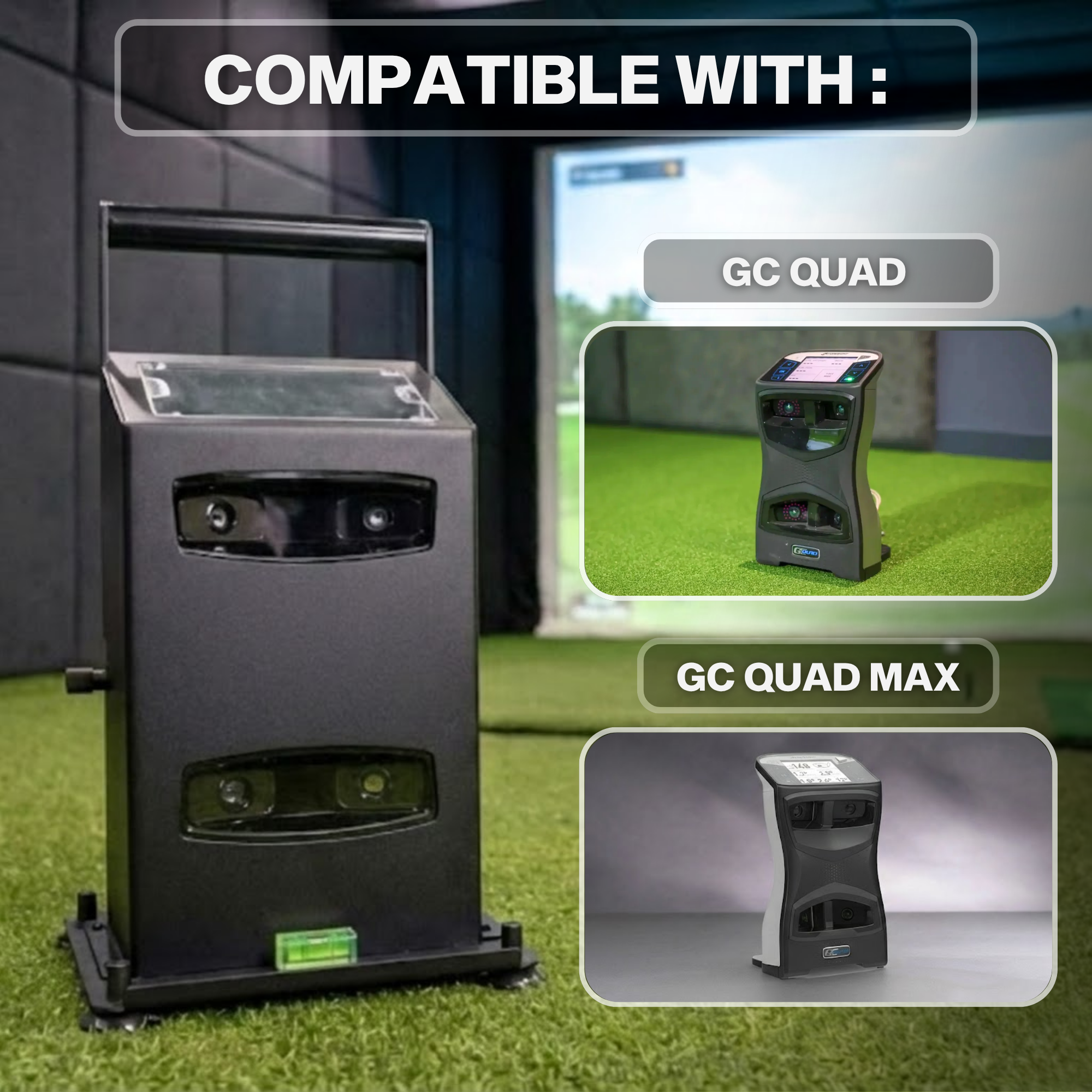 GCQuad Launch Monitor Protective Case