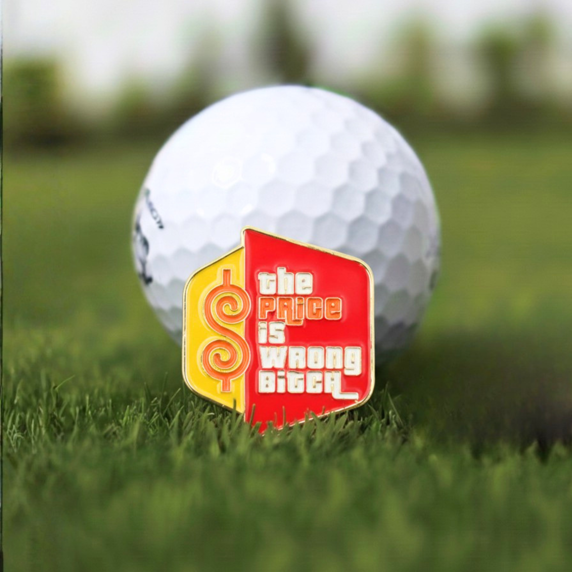 THE PRICE IS WRONG B*TCH BALL MARKER