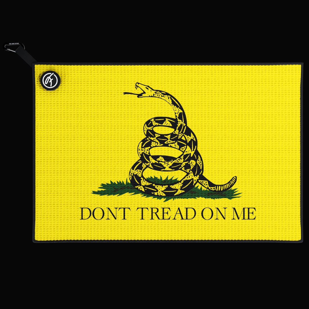 FLAG MAGNETIC GOLF TOWELS