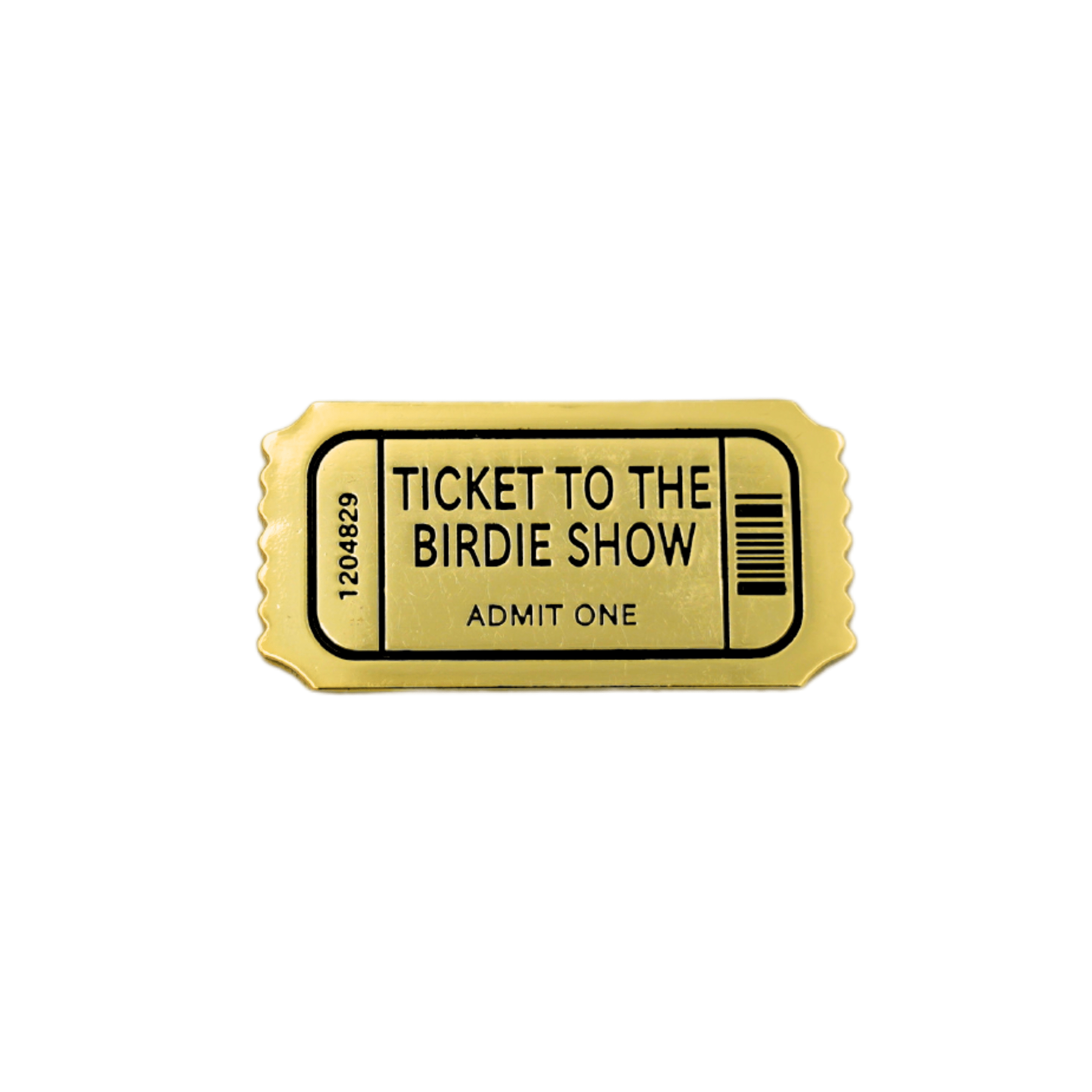 Birdie Show Ball Marker showcasing sleek metallic finish and durable cast metal design.