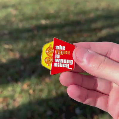 THE PRICE IS WRONG B*TCH BALL MARKER